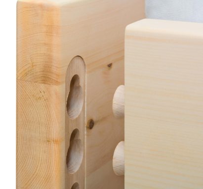 Metallfreie Verbindung Naturbett Gerlach Metallfreies Holzbett